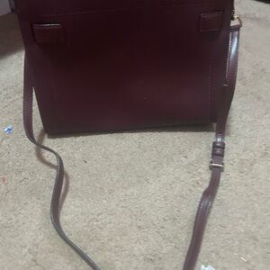 Michael Kors Deep Burgundy Shoulder Bag